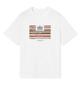 Vinyl Graphic T-Shirt White and Black Weekend Print Men Women Oversized Short Sleeve Cotton Harajuku Crew Neck Female Male Clothing