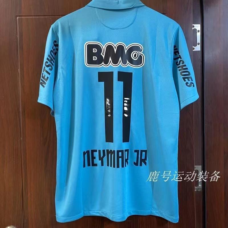 1213 Santos Jersey Home and Away No. 11 Neymar Football Jersey Retro One-piece Delivery