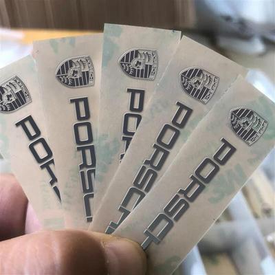 Kovové nálepky na auto 3D znak na auto Dekoračná nálepka do interiéru Pre Porsche 911 718 Cayenne Cayman Panamera Taycan Boxster Príslušenstvo