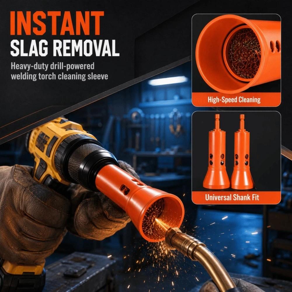 Universal Deslagging Socket Thickened Reinforced MIG Welding Slag Removal Tool  Repair Shops