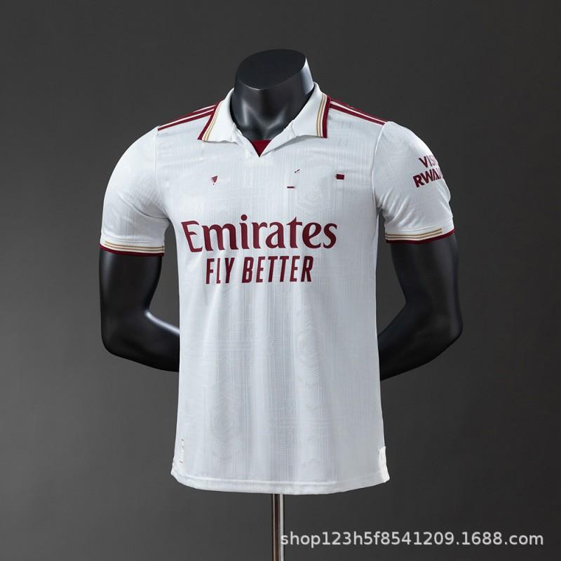 26/27 Premier League Arsenal Football Jersey Short Sleeve Team Sports Training Shirt Men Women