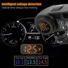 Motorcycle Motorbike Dual USB Charger LED Digital Voltage Display Thermometer