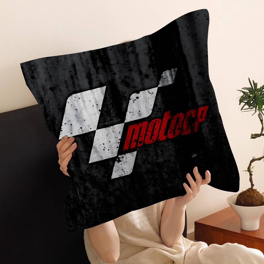 M-Moto G-GP Motorcycle Racing Pillow Cushion Cover Pillowcase Living Room Sofa Home Decor Customized