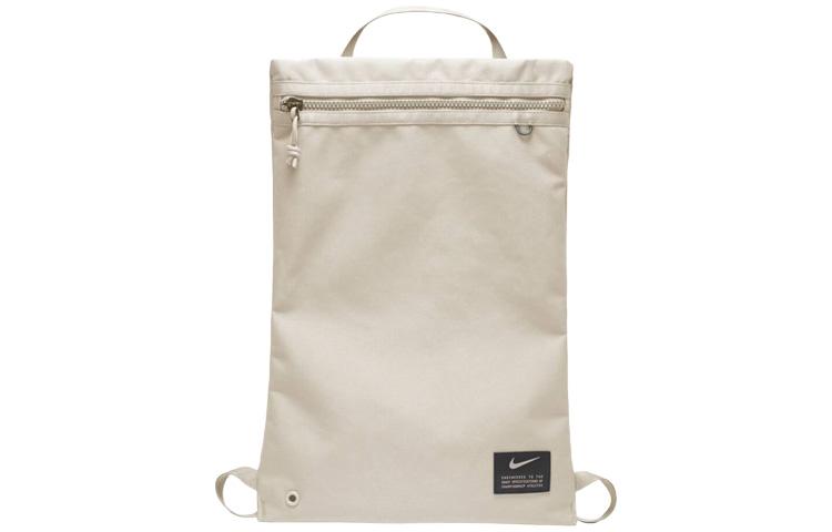 Nike Polyester Backpack Regular Unisex Beige Yellow CQ9455-104