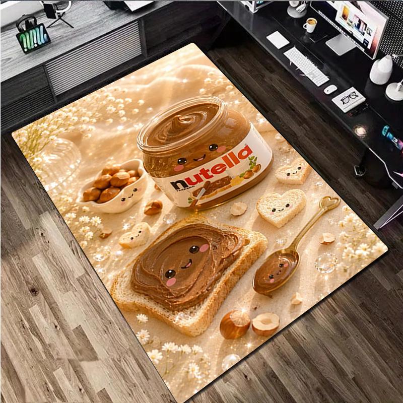 Nutella Home Rug Office Carpet Room Rug Computer Chair Area Rug Holiday Gift