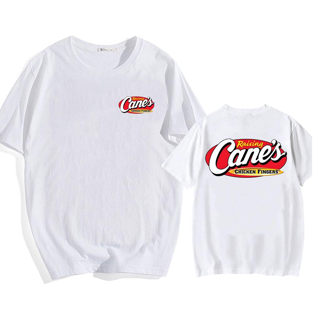 Unisex Clothing Raising Canes Chicken Fingers Graphic T-shirt Cotton Fashion  Tshirts Unisex Tees
