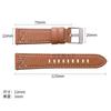Vintage Retro Cowhide Watch Strap 20mm 22mm 24mm Universal Bracelet Business Black Brown Blue Watchband Belt Accessories
