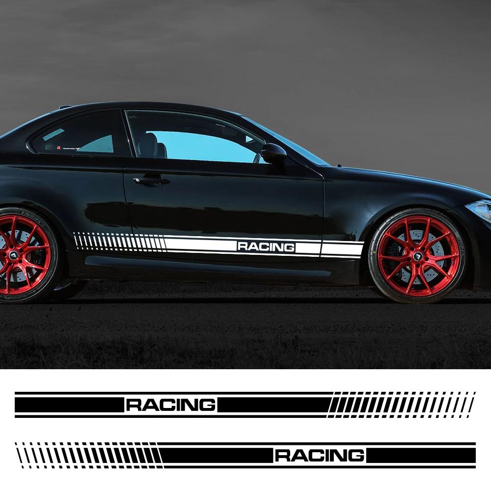 Car Stickers Auto Vinyl Film Wrap Both Side Stripes Decoration Styling Decal For BMW 1 Series E82 E87 E88 F20 F21 F70 E81 F40