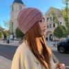 Winter Double-layer Thermal Hat New Fashion Middle-aged and Elderly Ear Protection Knitted Wool Hat