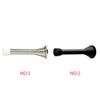 Spring Wall Door Brushed Stop Bumper Heavy Duty Mteal Door Stopper Spring Door Baseboard Bumper