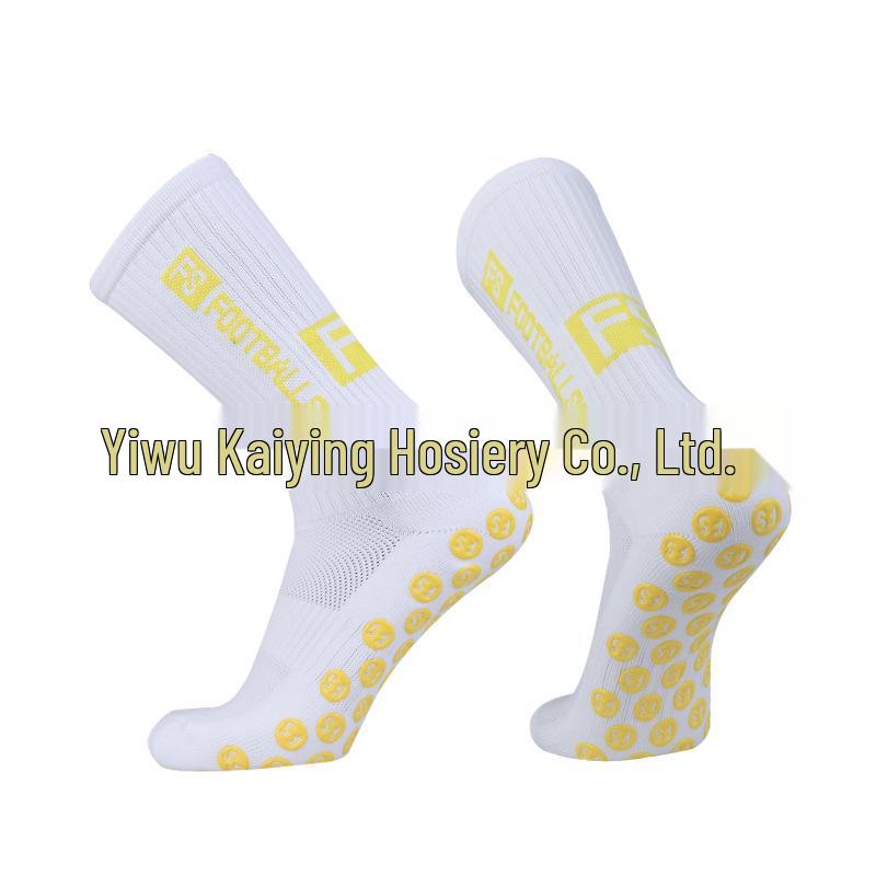 FS Sports Non-slip Thickened Towel Bottom Football Socks for Adults