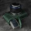 Leather Camera Bag Half Base Body Case Cover For OLYMPUS PEN E-P5 Vintage Protective Case Camera Photography Accessories