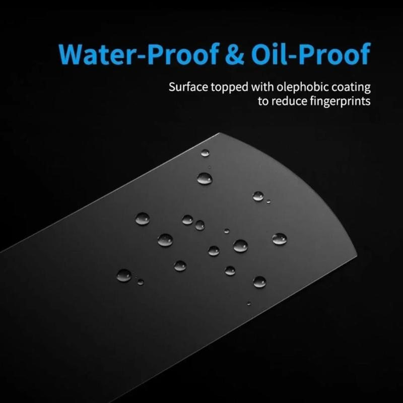 High Transparencys Tempereds Glass Guard for Model 3 2023-2025 Rear Seat Display 8inch Shatters Resistant Film