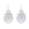 Retro Peacock Phoenix Ethnic Style Earrings Guizhou Scenic Spot Earrings Bohemian Style Long Earrings