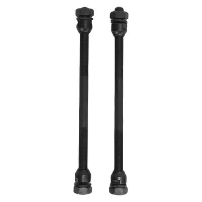 2 Pezzi Asse Bici Ferro 190mm Leggero Mozzo Bici Multi-Velocità per Mountain Bike