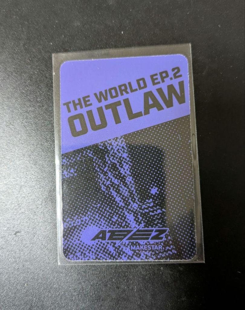 [USED] ATEEZ OUTLAW MAKESTAR Lucky Drawyon