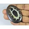 39X58X04MM Natural Septarian Oval Shape Cabochon Loose Gemstone 105Cts. SK-4241