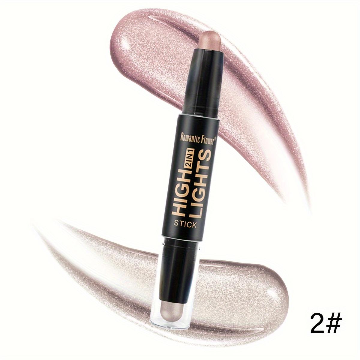 

Тени для век с двойной головкой-хайлайтером #02