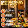 1/2X Outdoor Garden Solar Light Iron Art Hanging Light Hollow LED Landscape Light Garden Decoration Projection Light Waterproof
