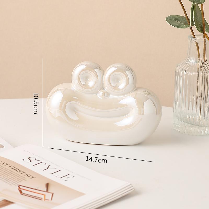 Unique Sausage-Shaped Decorative Ceramic Home Decoration Ornaments Creative Kitchen Living Room Decor Accessories
