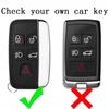 Interior Mouldings Car Remote Key Cover Case Shell Fob For Land Rover Range Rover Sport Evoque Freelander2 For Jaguar XF XJ XJL