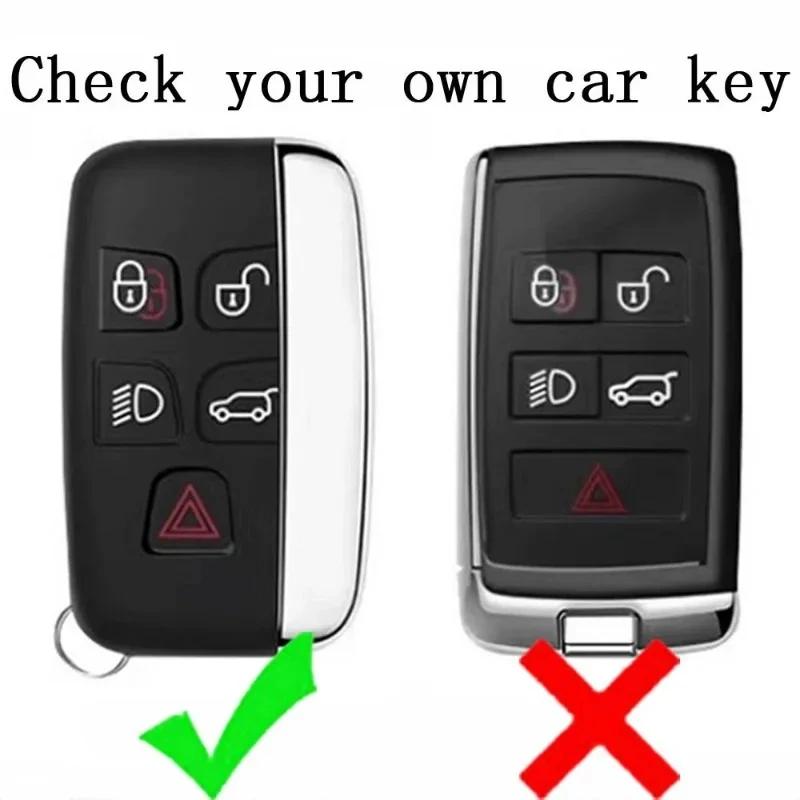 Interior Mouldings Car Remote Key Cover Case Shell Fob For Land Rover Range Rover Sport Evoque Freelander2 For Jaguar XF XJ XJL