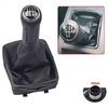 Elegant Leather Gear Shift Knob with Gaitor Boot Designed for Ford For 9N