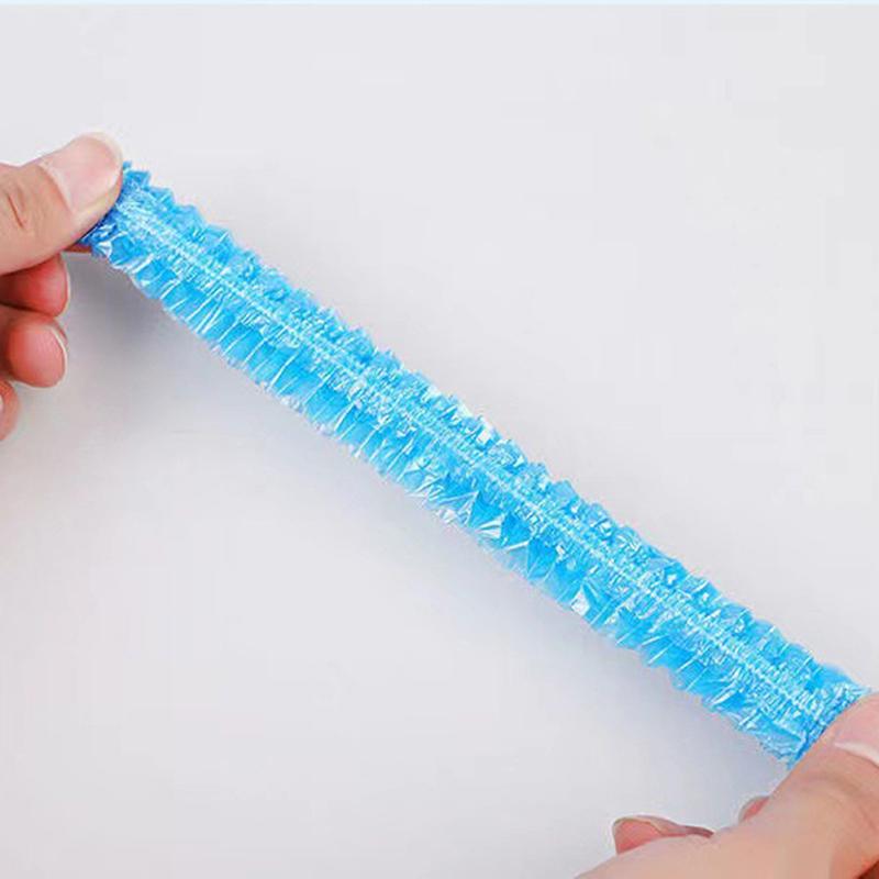 100Pcs Einweg Dusche Caps Baden Baden Wasserdichte Erwachsene Haar Trocknen Caps
