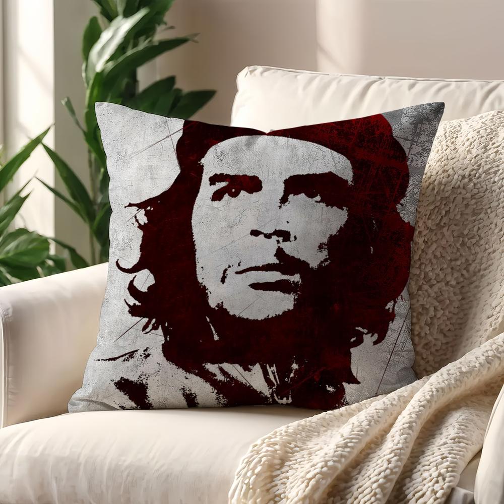 CHE Ernesto Guevara Freedom cushion cover Pillow Case Pillowcase Soft Skin Friendly & Comfortable with a Hidden Zipper 12x12Inch
