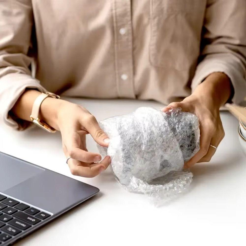 Double Layer Foam Packaging Vibration Protection Bubble Cushioning Wrap  Shipping Supplies