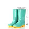 Tall women's rain boots fashion classic rain shoes mother kitchen non-slip wear-resistant waterproof shoes women's rubber shoes overalls cotton shoes