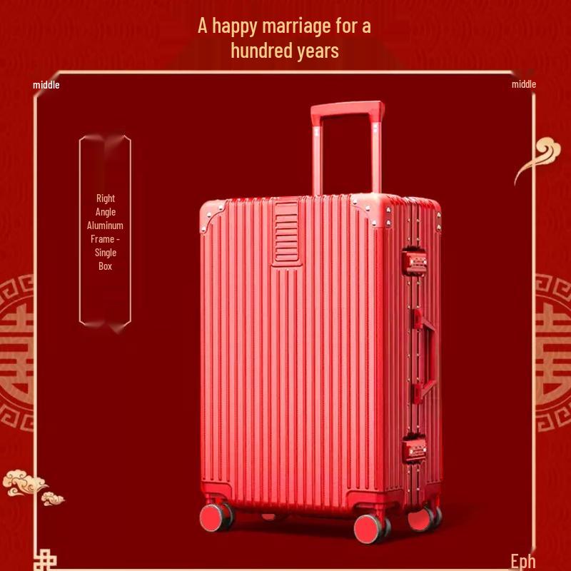 Smart Companion Anti-Scratch ABS&PC Hardshell Luggage with Aluminum Frame 26 inch