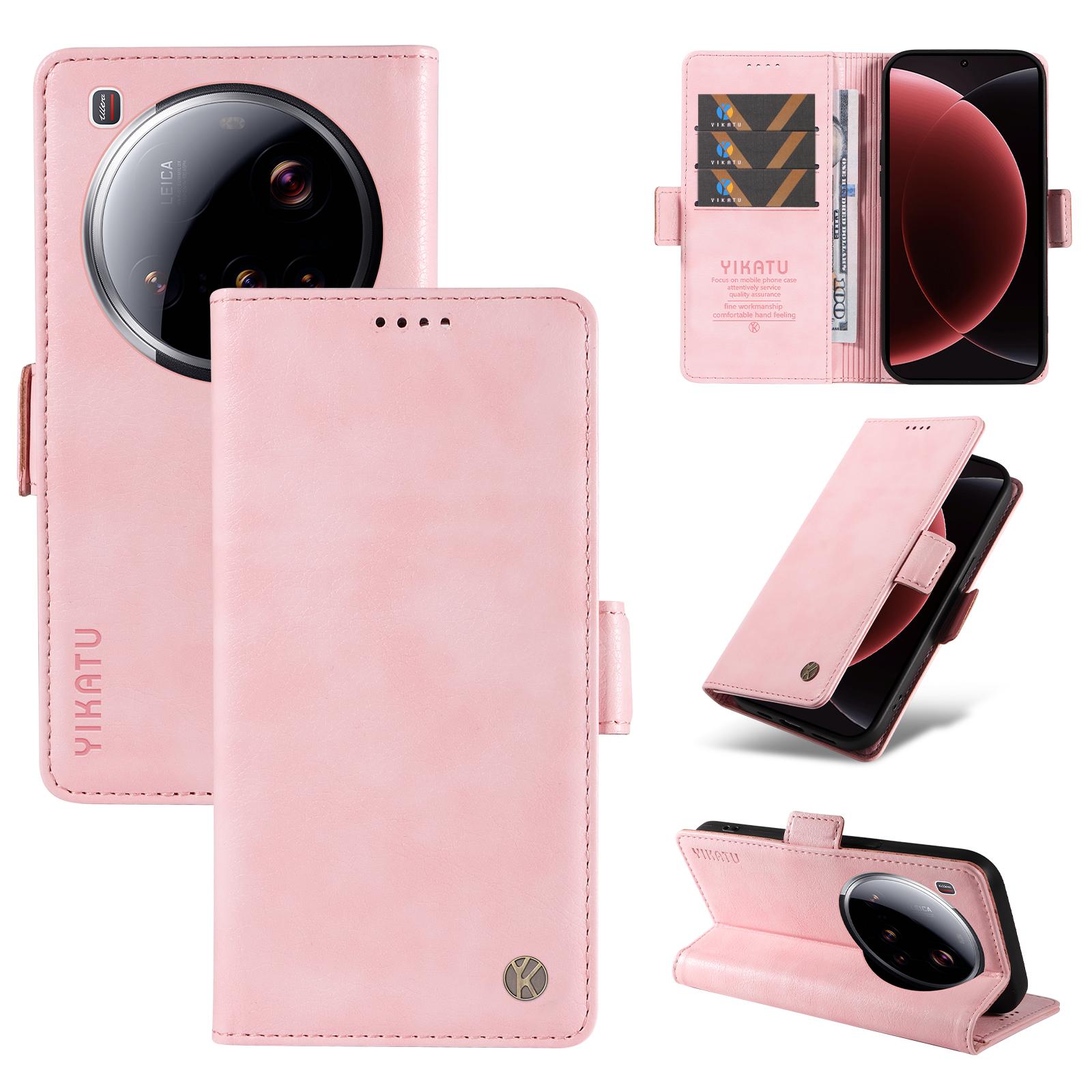 

For Xiaomi 15 Ultra Case YIKATU YK-007 Litchi Texture PU Leather Wallet Phone Cover I