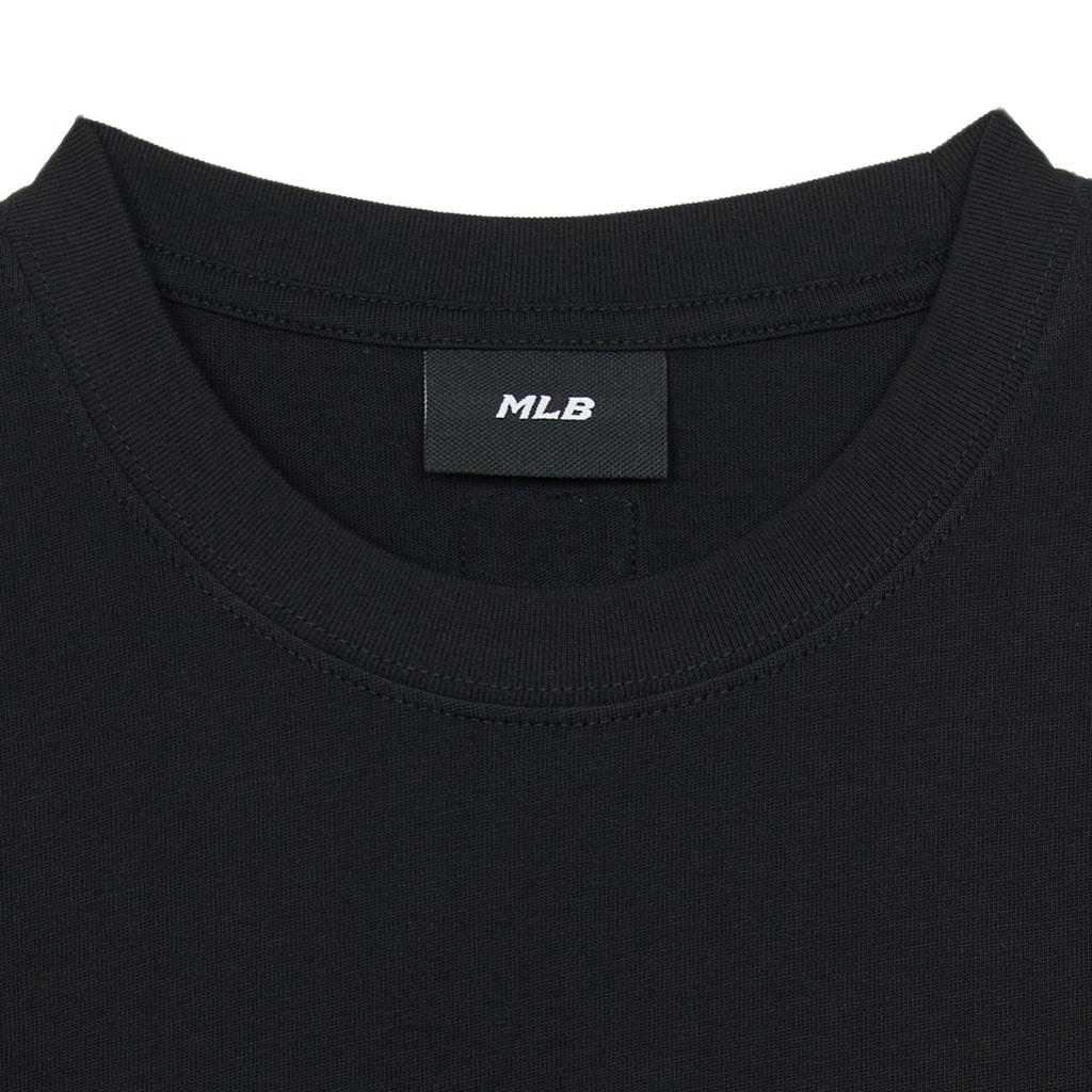 MLB New York Yankees Basic Kollektion SS25 T-Shirt Unisex Schwarz 3ATSB6153-50BKS
