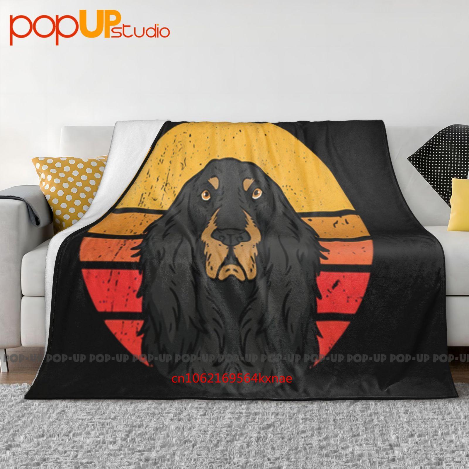 Gordon Setter Puppy Dog Owner Ultra-Soft Blanket Quilt Winter Sofa Cover Bed Covers 30x40in