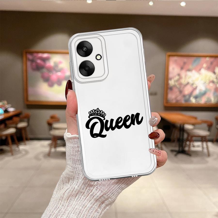Case for Xiaomi Poco X3 Pro X3 NFC Soft Phone Cover King And Queen