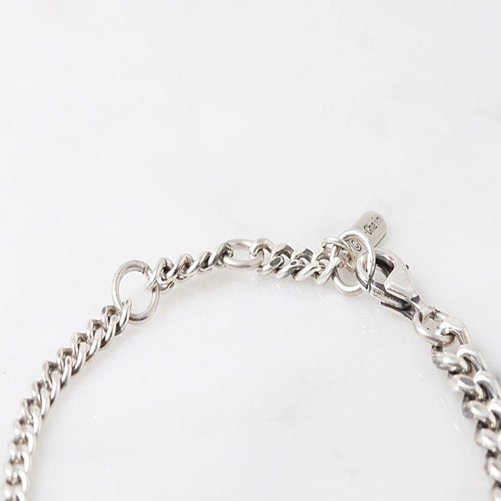 Emerald Cubic Silver Bracelet Men Women Antique 925 Silver Unisex Couple Stylish