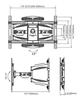 Swivel Tv Mount 45-70"