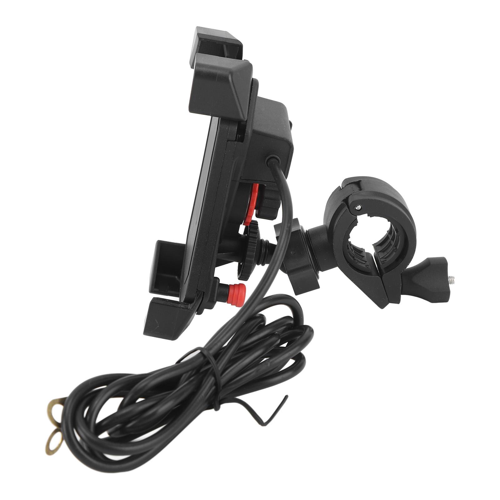 

12 В Мотоциклетный Держатель для Телефона Зарядка 10 Вт Быстрая Зарядка Подставка Универсальная для