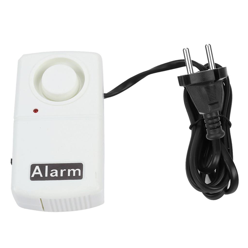 Automatischer Stromausfall-Melder LED-Anzeige Smart 120db Ausfallalarm Warnsirene Benötigt 9V Batterie EU-Stecker