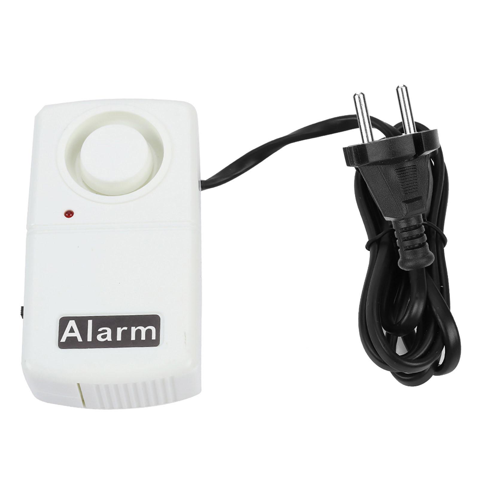 

Automatic Power Cut Failure Alerter LED Indicator Smart 120db Outage Alarm Warning Siren Needs 9V Battery EU Plug