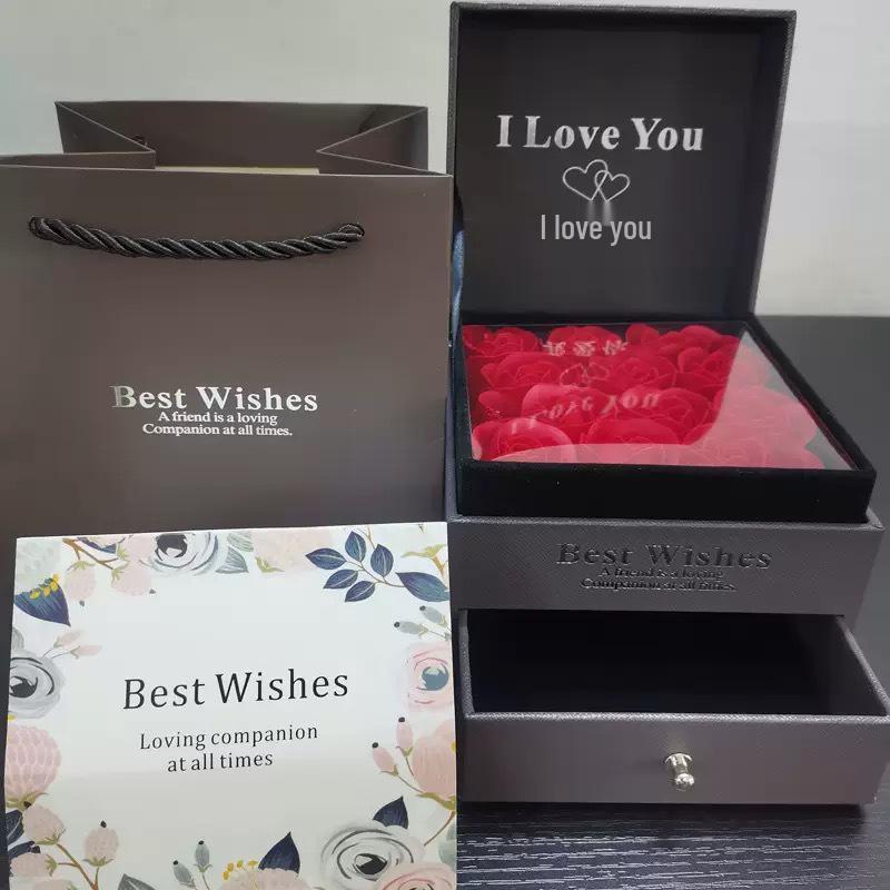 Custom Engraved Jewelry Boxes: Ring, Earring, Necklace - Dropshipping Available