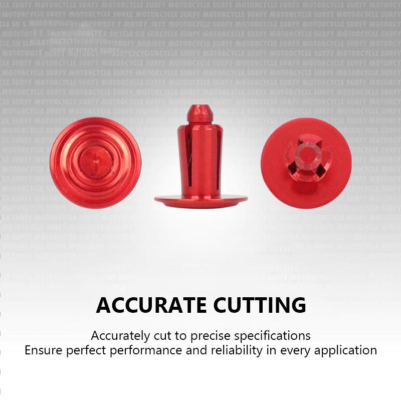 SEAMETAL 5 SZTUK 6mm Klamra Rozporowa do Motocykla Stop Aluminium Śruby Nakrętki do Pojazdów Elektrycznych Akcesorium do Wymiany Klamry Obudowy