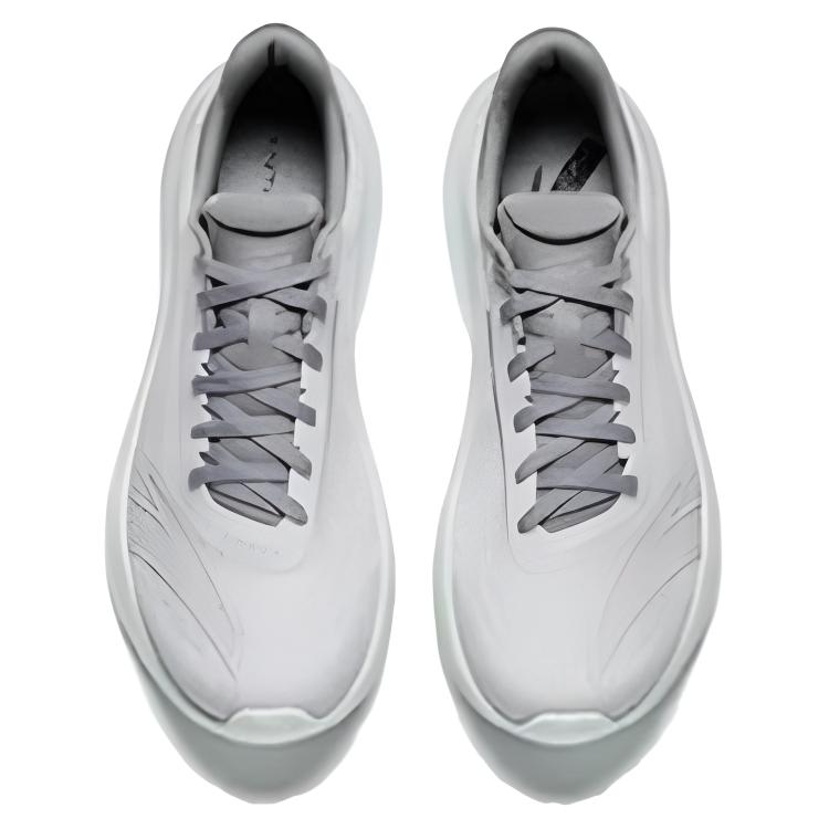 Anta Wind Speed Comfortable Non-Slip Wear-Resistant Breathable Low-Top Training Sprinting Running Shoes Men sneaker Gray 912535561-5