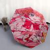 Cardcaptor Sakura & Fanart Automatic Opening and Closing Umbrella - Small Umbrella Suitable for Various Occasions, Portable 3-Fold Small Umbrella for
