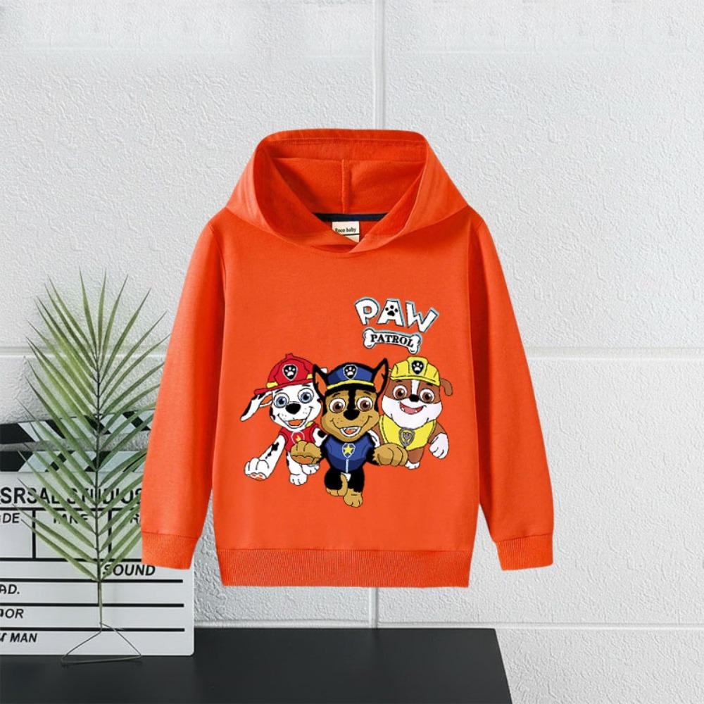 2026 PAW Patrol On Patrol Casual Print Hoodie for Kids Toddler Boys Girls Casual Pullover Sweatshirt Soft Cozy Top