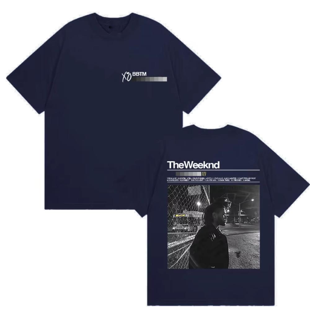 

Обмежений мерч до альбому The Weeknd XO 2026 Футболки Чоловічі Ретро Стиль Готичний Одяг Футболка Вуличний Хіп-Хоп Оверсайз Бавовняна Футболка L