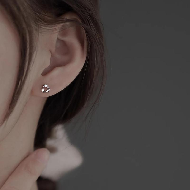 1Pair Tiny Minimalist Versatile Stud Earrings For Women Girls  Hypoallergenic Daily Wear Earrings Jewelry Accessories