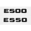 Car Rear Trunk Number Letter Sticker Tail Box Emblem Badge for Mercedes Benz E Class E300 E320 E350 E400 E420 E430 E500 E550 ooo1