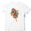 Nobbly Bobbly Ice Lolly Tshirt Unisex  Retro Vintage Summer Funny Holliday